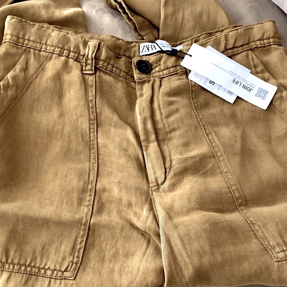 Tencel/Lyocel  ZARA High Waisted NEW - Picture 2 of 4